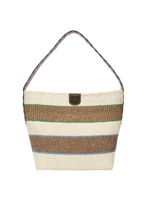 Borsa ampex in corda naturale e pelle 2515511155600001 MAX MARA WEEKEND | Shopping Bag | 2515511155600001